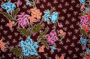 Güzel Batik tarzı kumaş.