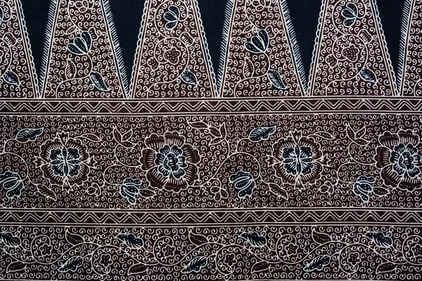 Vacker Batik Stil Tyg — Stockfoto