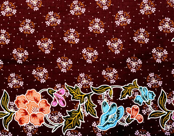 Bello Stile Batik Tessuto — Foto Stock