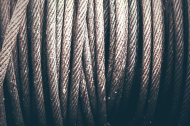 paslı çelik halat kare arka plan