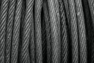 paslı çelik halat kare arka plan