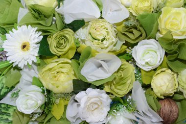 Birçok çiçek demet 