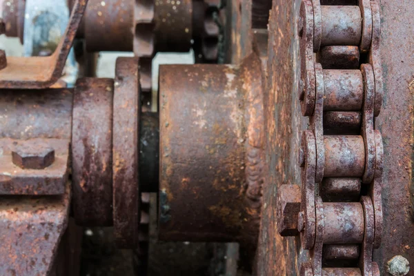 Rusted Engine Background Use — Stock Photo, Image