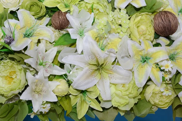 Birçok çiçek demet 