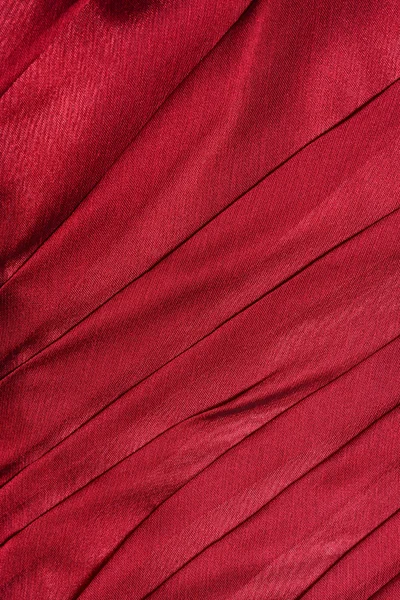 Ярко Красная Ткань Сложенный Фон — стоковое фото