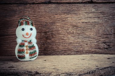 Noel günü Noel kardan adam