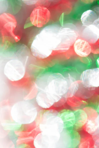 Defokussierte Weihnachten Bokeh Hintergrund — Stockfoto