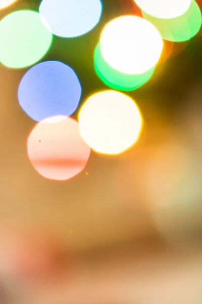 Fondo Desenfocado Luces Navidad — Foto de Stock