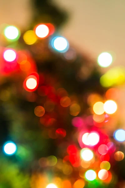 Defocused Kerstverlichting Achtergrond — Stockfoto