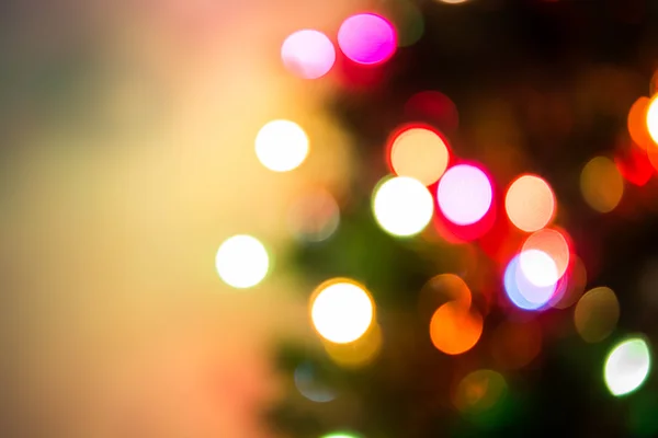 Defocused Kerstverlichting Achtergrond — Stockfoto