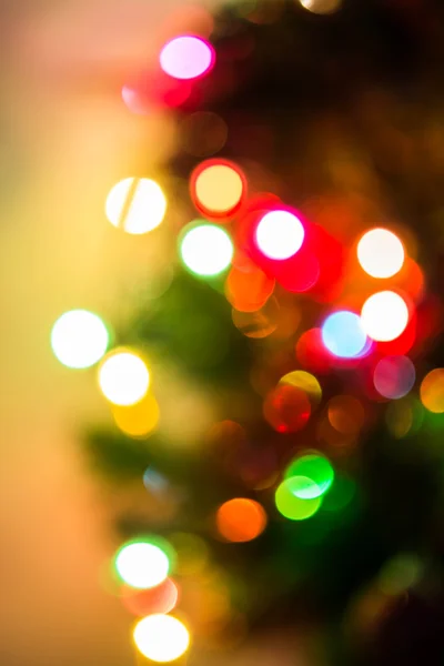 Defocused Christmas Lights Background Stock Image