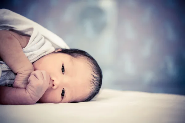 Neonato Una Ragazza Carina — Foto Stock