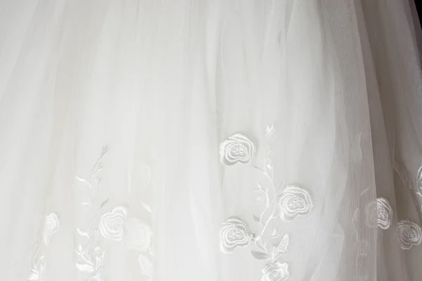 Bianco Abito Sposa Sfondo — Foto Stock