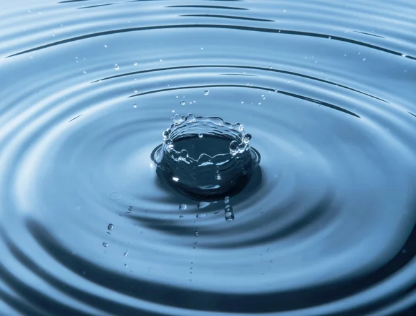 Agua Clara Gota Agua — Foto de Stock