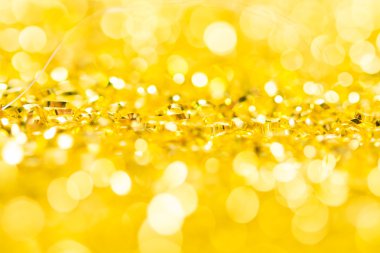 Altın bahar ya da yaz, Noel Glittering arka plan. Tatil bir