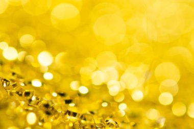 Altın bahar ya da yaz, Noel Glittering arka plan. Tatil bir