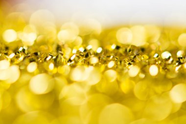 Altın bahar ya da yaz, Noel Glittering arka plan. Tatil bir