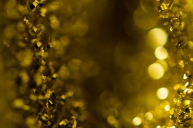 Altın bahar ya da yaz, Noel Glittering arka plan. Tatil bir