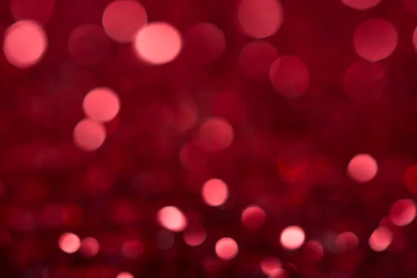 Bokeh rojo vacaciones texturizado decoraciones de Navidad fondo —  Fotos de Stock