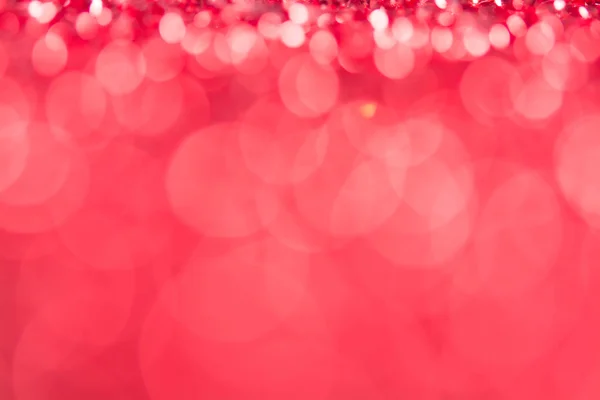 Vermelho bokeh feriado texturizado Natal decorações fundo — Fotografia de Stock