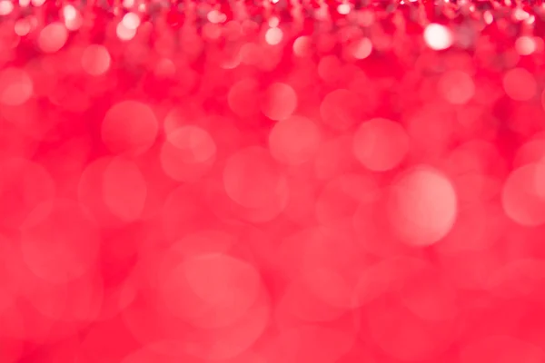 Vermelho bokeh feriado texturizado Natal decorações fundo — Fotografia de Stock