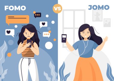 FOMO, ya da kaçırılma korkusu, bir çok insanın günlük olarak yaşadığı bir fenomen, yakın zamanda keşfedildi ki, JOMO, ya da kaçırmanın sevinci, çok daha yaygın hale geliyor..