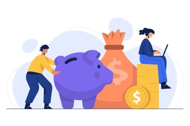 Yatırım, harcama ve günlük yaşam için ev sektöründe para biriktirme 