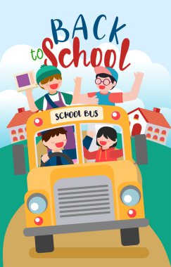 Okul bu sömestr açıldı. Öğrenciler çeşitli dersler çalışmak için okula geri dönerler. Sabah okulun öğrenciler için bir servis otobüsü var. Öğrenciler okul otobüsünü yakalamak için erken kalkar..