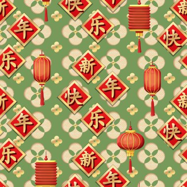 2021 Çin Yeni Yıl Elementleri Pankartları