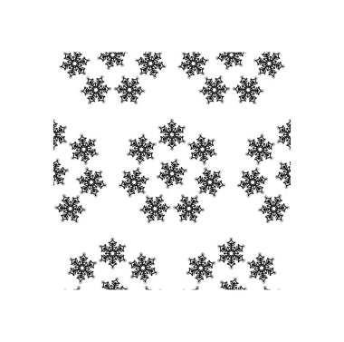 Hint Geleneksel ve Kültürel Rangoli veya Kolam tasarım kavramı beyaz arkaplanda izole edilmiş eğri çizgiler ve noktalar kusursuz desenlidir