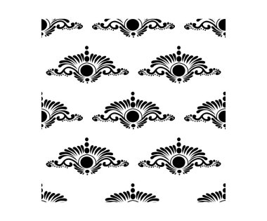 Hindistan Geleneksel ve Kültürel Rangoli çiçek sanatı konsepti beyaz arka planda izole edilmiş Lord ayak izleri kusursuz desenli.