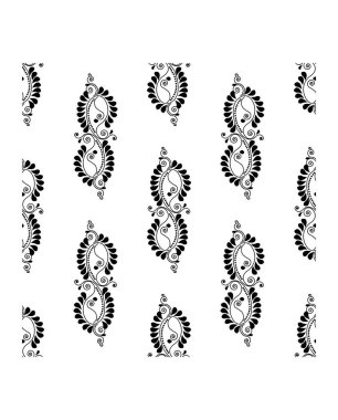 Beyaz arka planda izole edilmiş çiçek tüylü güzel tavus kuşu pürüzsüz desenli