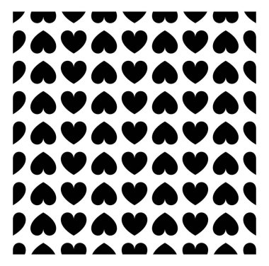 Sevgililer Günü 'nün Siyah ve Beyaz Kalpleri kusursuz.