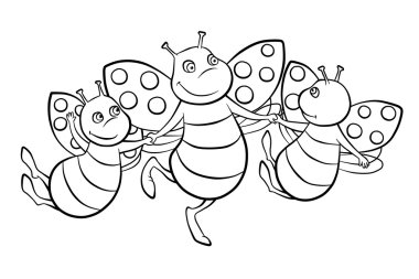 mutlu uçan uğur böceği