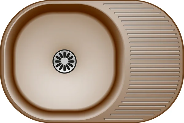 Кухонная раковина — стоковый вектор