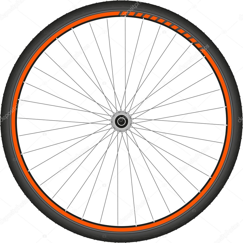bicycle wheel abstract