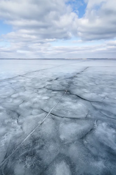 Heldere winterlandschap — Stockfoto