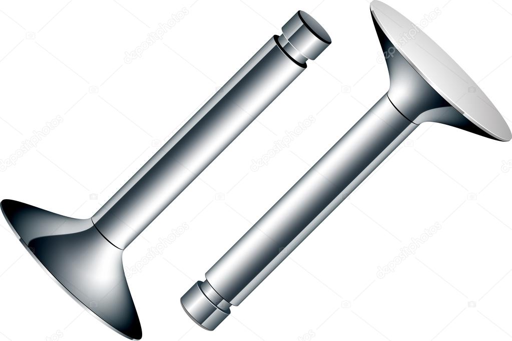 Engine valve abstract — Stock Vector © ml1413 121296142