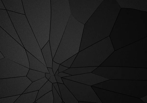 多角形抽象的な背景イラスト暗いトーン — ストック写真