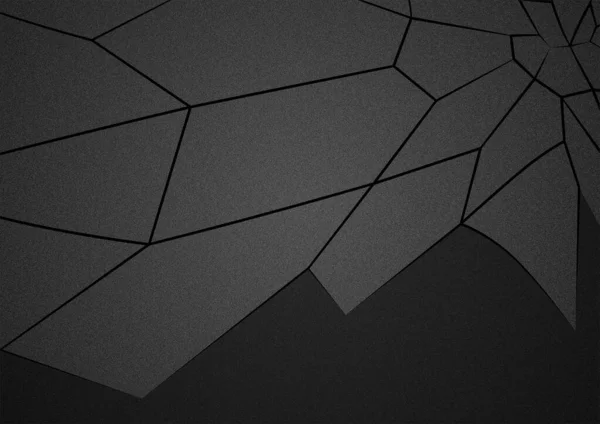 Polígonos Abstrato Fundo Ilustração Tons Escuros — Fotografia de Stock
