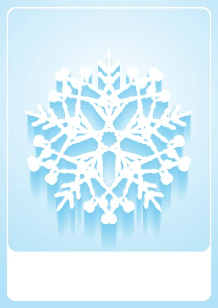 Snowflake — Stock Vector