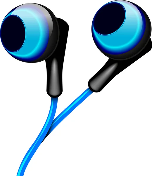 Auriculares — Vector de stock