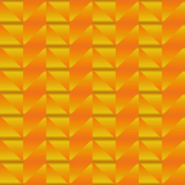 Abstracción Naranja Dorado Forma Cuerdas Patrones Naranja Brillante Patrón Abstracto — Vector de stock