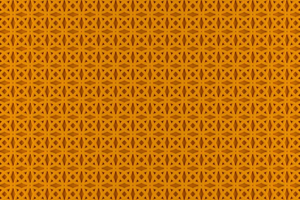 Patrón Encaje Naranja Volumétrico Anillos Espaciados Uniformemente Renderizado Naranja Patrón — Foto de Stock