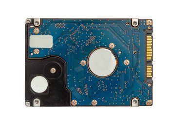 Sabit disk alttaki görünümü izole et