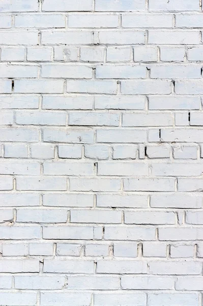 Eşit Aydınlatılmış Beyaz Tuğla Duvar Dokusu Dikey Çerçeve — Stok fotoğraf