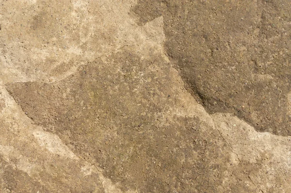 小さな亀裂や斑点のある淡褐色のテクスチャの背景粘土表面 — ストック写真