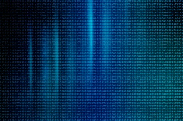 Binary Computer Code Background Abstract Background Neon Light Form Binary — Stock Photo, Image