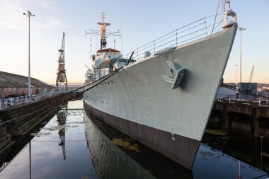 HMS Cavalier, Chatham tarihi Tersane.