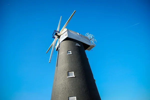 Moulin à vent du XIXe siècle Photo De Stock